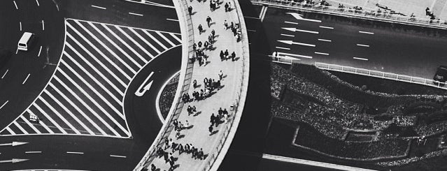 Mingzhu Ring Overpass of Lujiazui is one of Ooit.