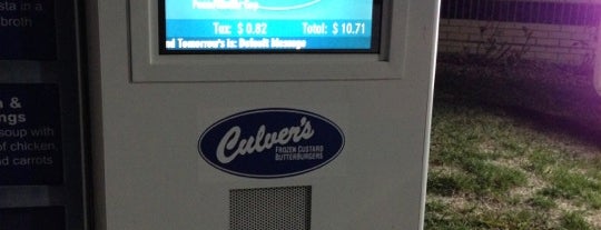 Culver's is one of สถานที่ที่ John ถูกใจ.