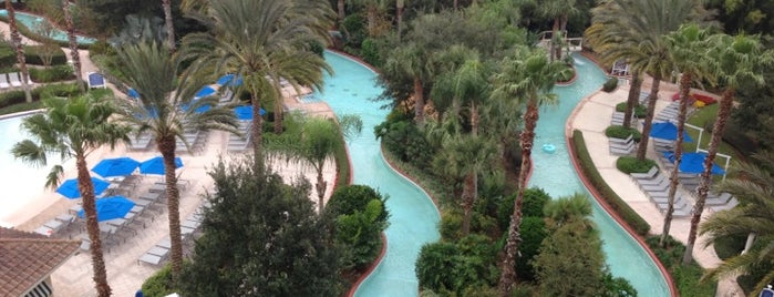 The Pool at Omni Orlando Resort at ChampionsGate is one of Tempat yang Disukai Mike.