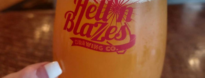 Hell 'n Blazes Brewing Co. is one of Lieux qui ont plu à Jordan.