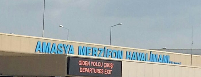 Amasya Merzifon Havalimanı (MZH) is one of Alpr 님이 좋아한 장소.