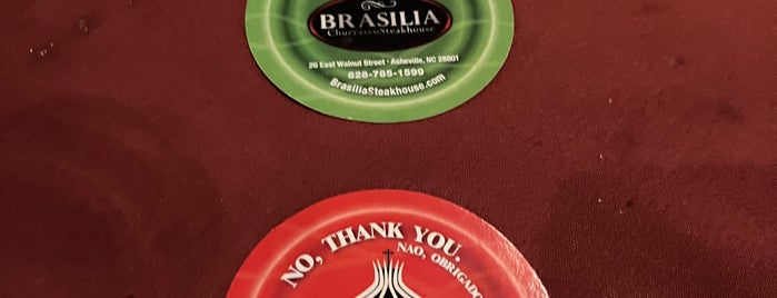 Brasilia Churrasco Steakhouse is one of Asheville, NC.
