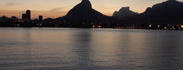 Lagoa Rodrigo de Freitas is one of Rio de Janeiro.