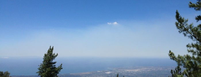 La Cumbre Peak is one of Santa Barbara.