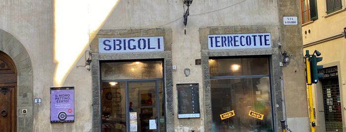 Sbigoli Terrecotte is one of My Florence.