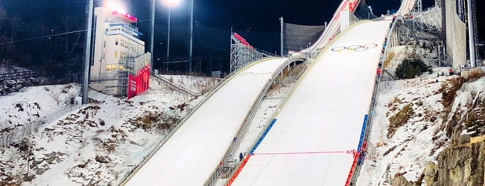 Alpensia Ski Jumping Stadium is one of ATP in Korea.