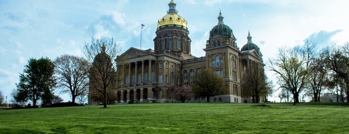 Iowa State Capitol is one of Veg.