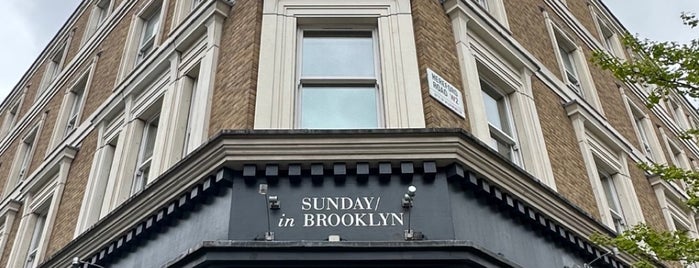 Sunday In Brooklyn is one of New LDN 🇬🇧.