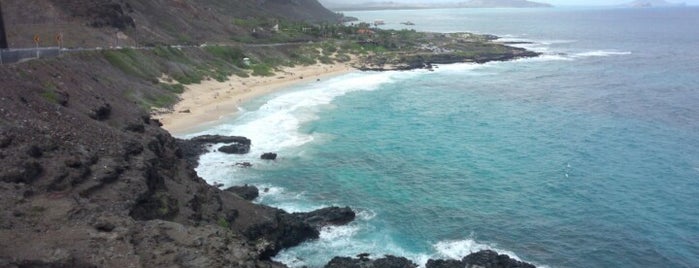 Makapu‘u Lookout is one of Oahu good spots.