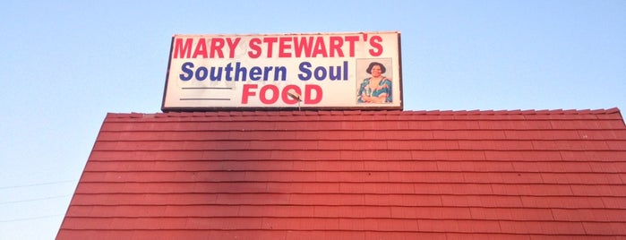 Mary Stewart Southern Soul Food is one of สถานที่ที่ Edward ถูกใจ.
