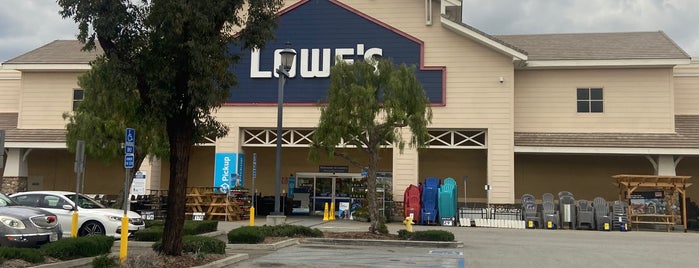 Lowe's is one of favorite places.