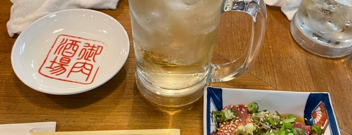 徳田酒店 is one of 酔ってみたいな@難波の津.