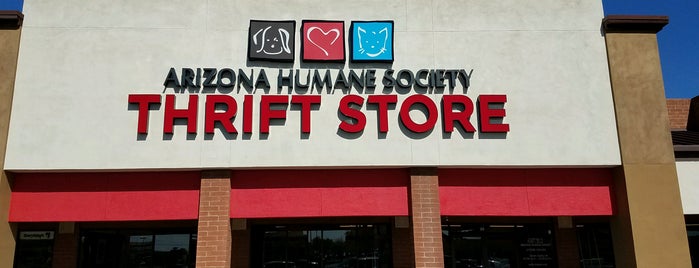 Arizona Humane Society Thrift Store is one of Thrift Stores.