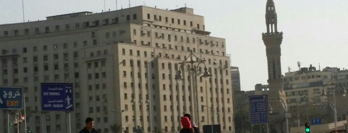 Tahrir Square is one of Cairo.