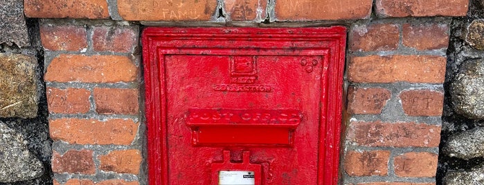 The First and Last Post Box is one of Anglie.