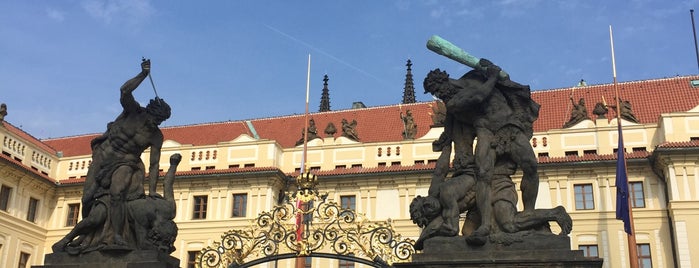 Prager Burg is one of Prague.
