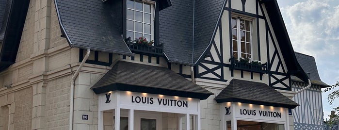 Louis Vuitton is one of Deauville-Trouville.