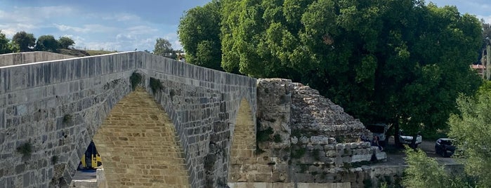 Aspendos Köprüsü is one of UNESCO.