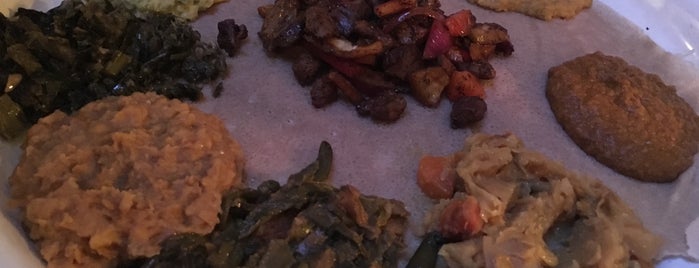 Ethiopian Meskerem Restaurant is one of My Manhattan Meanderings.