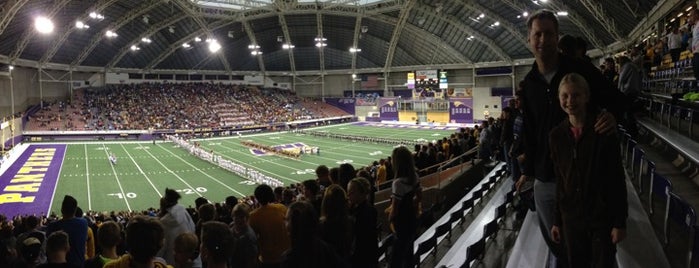 UNI-Dome is one of NCAA Division I FCS Football Stadiums.