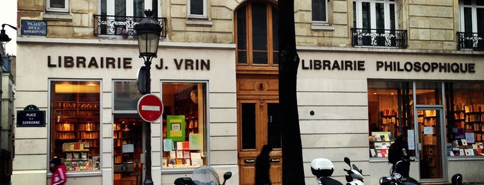 Librairie philosophique J. Vrin is one of Bookstores & Libraries.