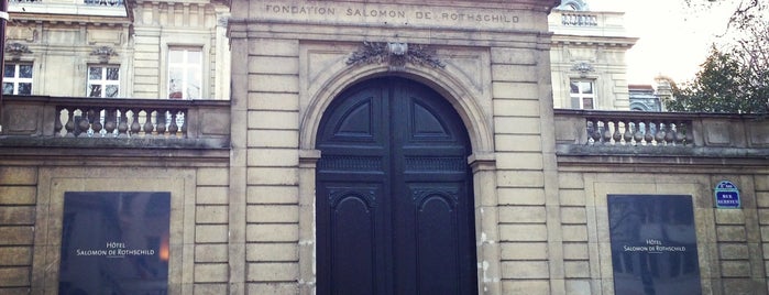 Hôtel Salomon de Rothschild is one of Paris : Musées et galeries d'art.