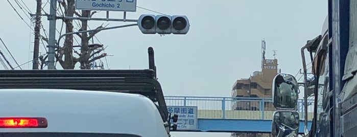 郷地町二丁目交差点 is one of 昭島、福生、羽村、あきる野、日の出、瑞穂.