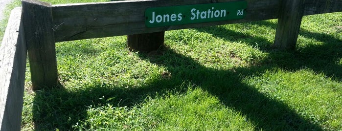 Jones Station is one of Trail Points.