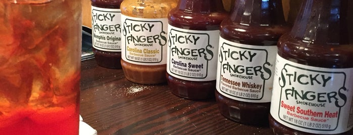 Sticky Fingers Ribhouse is one of Ryan's Favorite Chattanooga Restaurants.