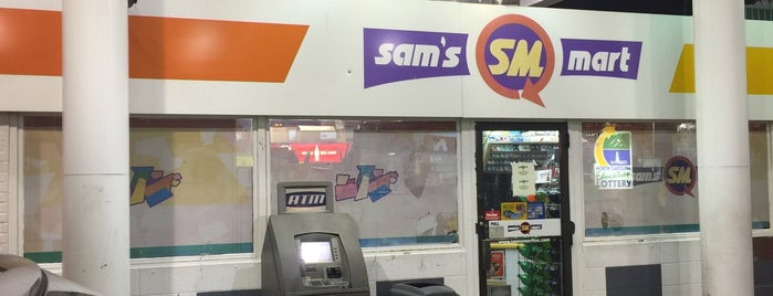 Sam's Mart/Shell is one of Road Trip 2012.