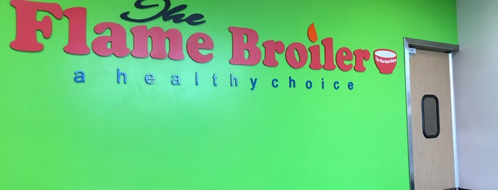 The Flame Broiler is one of California.