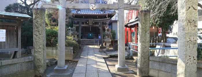 八幡神社 is one of 東京都大田区の神社.