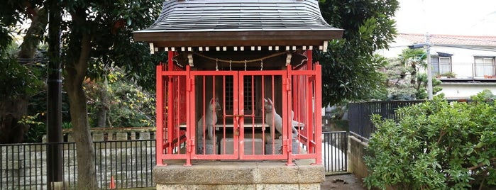 嶺稲荷神社 is one of 東京都大田区の神社.