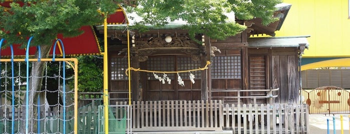 馬込神明社 is one of 東京都大田区の神社.