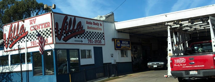 Villa Automotive & Autobody is one of New Places To Go.