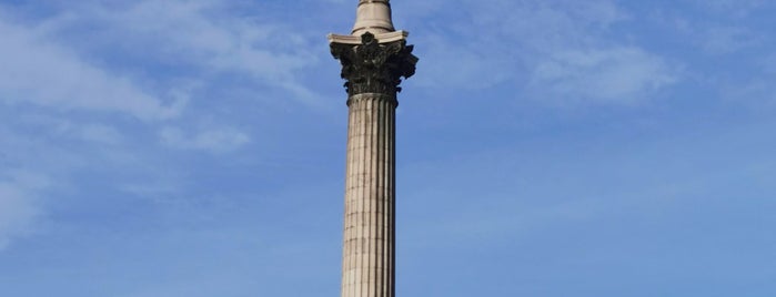 Nelson's Column is one of London.
