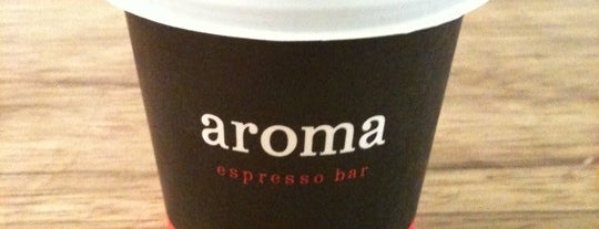 Aroma Espresso Bar is one of Top picks for Coffee Shops.