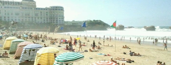 Grande Plage is one of Basque Coast.