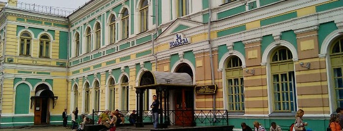 Irkutsk Railway Station is one of Транссибирская магистраль.