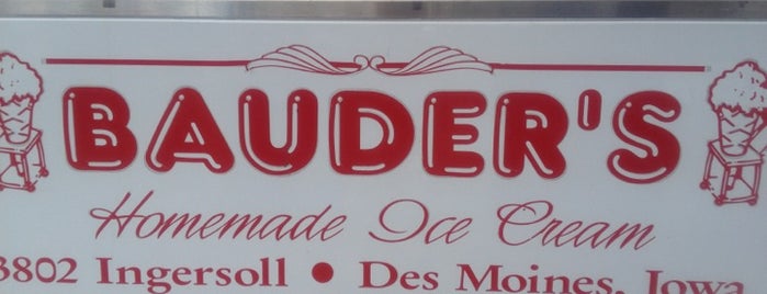 Bauder's Ice Cream is one of Lugares favoritos de Jaime.