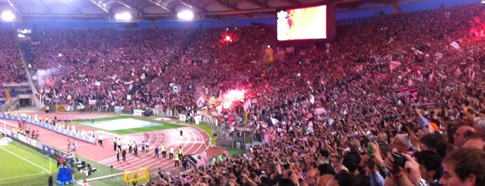 Олимпийский стадион is one of Top 100 Check-In Venues Italia.