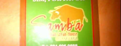 Samba Brazilian Steakhouse is one of Date Nights.