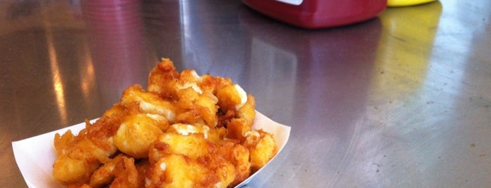 Original Cheese Curds is one of MN State Fair Food to Try.
