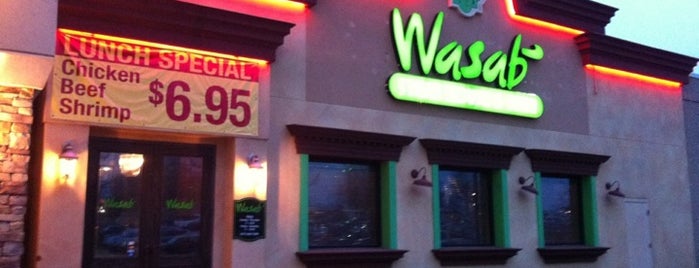 Wasab Steak House & Sushi is one of Lugares favoritos de Michael.