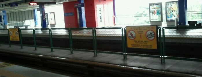 RapidKL Taman Jaya (KJ20) LRT Station is one of RapidKL Rail.