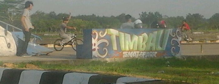 Skate Park Timbau is one of Sport Center Kota Tenggarong.