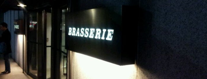 Brasserie is one of NYC: Let's meet for breakfast....
