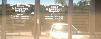 San Antonio Shoe & Luggage Repair is one of Lugares favoritos de A.