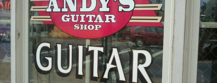 Andy's Guitar Shop is one of SD.
