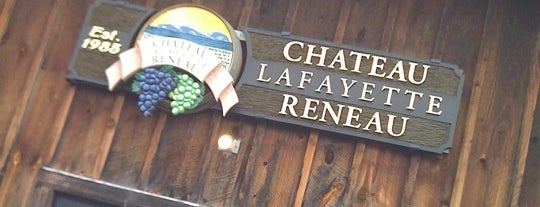 Chateau Lafayette Reneau is one of Seneca Lake Wineries.